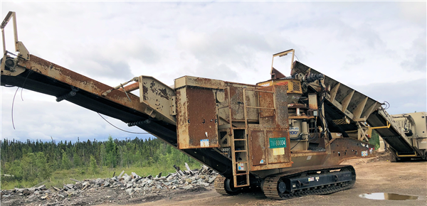 Kpi-jci Mobile Crushing Plant Including, Jaw Crusher, Feeder, Bins And Conveyors)